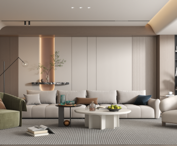 Modern A Living Room-ID:504195932