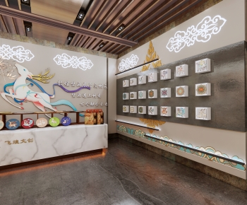 Modern Exhibition Hall-ID:329310894