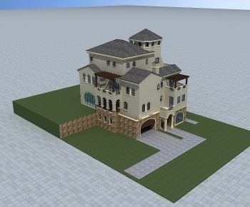 European Style Detached Villa-ID:795218983