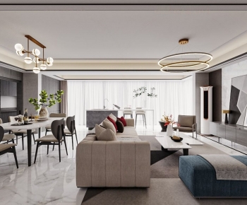 Modern A Living Room-ID:562203886