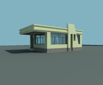 Modern Security Booth-ID:575835942