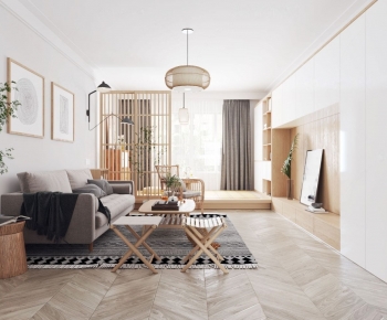 Nordic Style A Living Room-ID:629645119