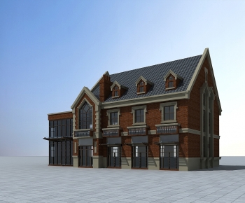 European Style Appearance Of Commercial Building-ID:222718002