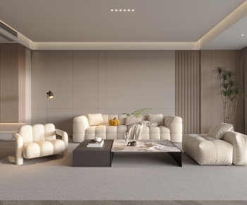 Modern A Living Room-ID:685741906