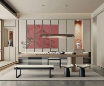 New Chinese Style Tea House-ID:717721946