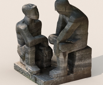 Modern Stone Carving-ID:774869951