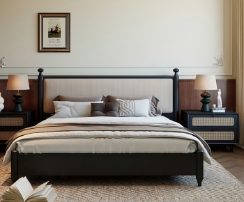 French Style Double Bed-ID:706209905