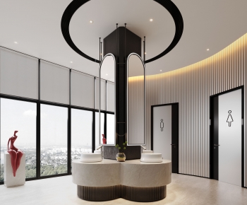 Modern Public Toilet-ID:533020558