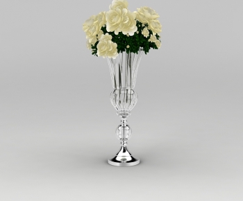 Simple European Style Flower Arrangement-ID:251895908