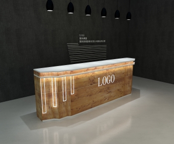 Modern Reception Desk-ID:210375074