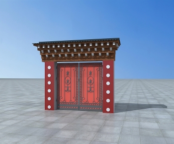 New Chinese Style Gate-ID:308057076