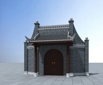 Chinese Style Facade Element-ID:196034914