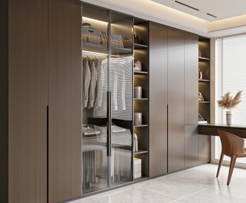 Modern Clothes Storage Area-ID:359282025
