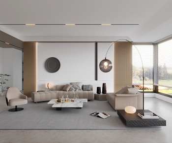 Modern A Living Room-ID:389801988