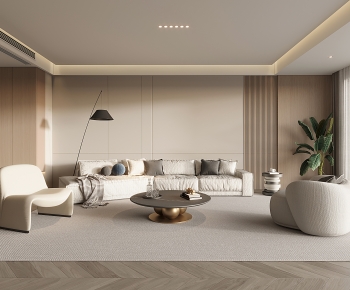 Modern A Living Room-ID:889190915