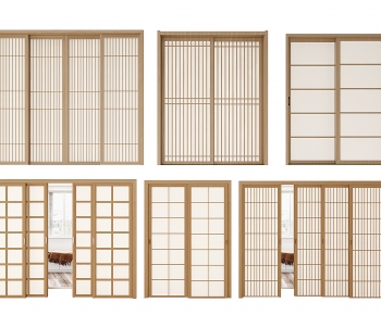 Japanese Style Sliding Door-ID:589543107