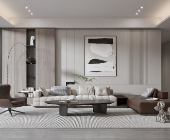 Modern A Living Room-ID:393395902