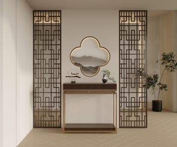 New Chinese Style Hallway-ID:679660085