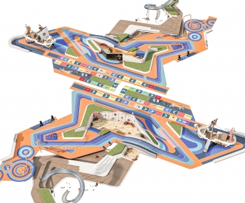 Modern Park Landscape-ID:303161172