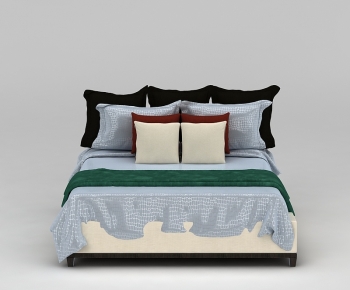 Modern Double Bed-ID:532111885