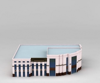 Modern Appearance Of Commercial Building-ID:212487942