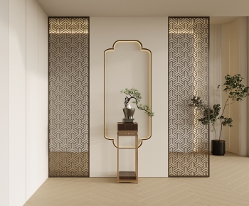 New Chinese Style Hallway-ID:792573936