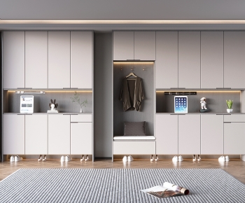 Modern Shoe Cabinet-ID:619477031