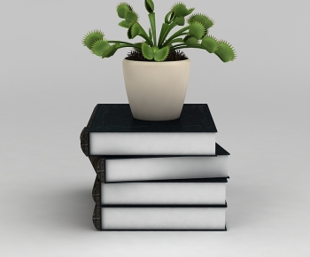 Modern Potted Green Plant-ID:655181888