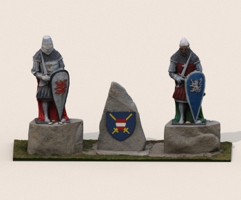 Modern Sculpture Sketch-ID:919922112