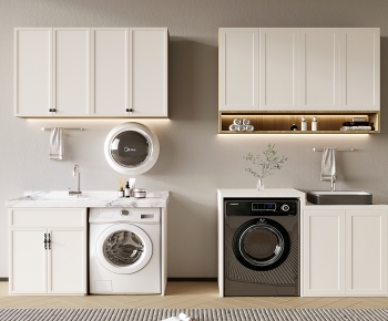 Modern Laundry Cabinet-ID:890501021