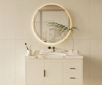Modern Bathroom Cabinet-ID:109767916