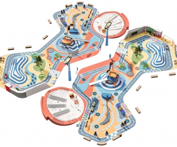 Modern Park Landscape-ID:397789004