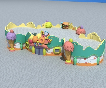 Modern Equipment For Children-ID:849250085