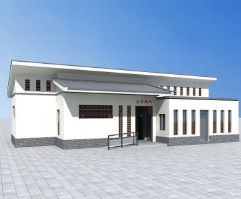New Chinese Style Public Building-ID:312374116