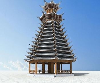 Chinese Style Tower-ID:460335029
