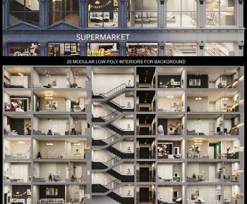 Modern Residential Building-ID:383420945