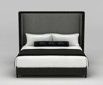 Modern Double Bed-ID:198333021