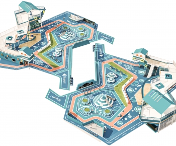 Modern Park Landscape-ID:420588974