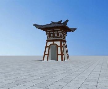 Chinese Style Ancient Architectural Buildings-ID:387517938