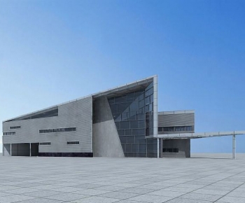 Modern Appearance Of Commercial Building-ID:752917054