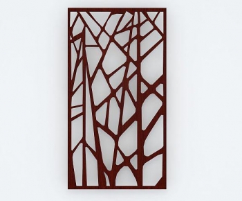 Modern Wooden Screen Partition-ID:235420947