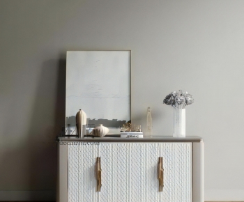 Modern Side Cabinet-ID:384442096