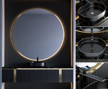 Modern Bathroom Cabinet-ID:223848104