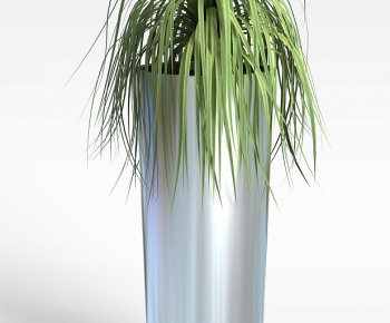 Modern Potted Green Plant-ID:632635124