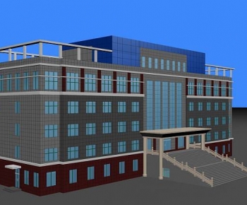 Modern Appearance Of Commercial Building-ID:102404125