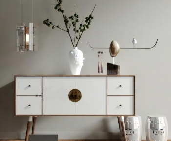 New Chinese Style Side Cabinet-ID:189497956