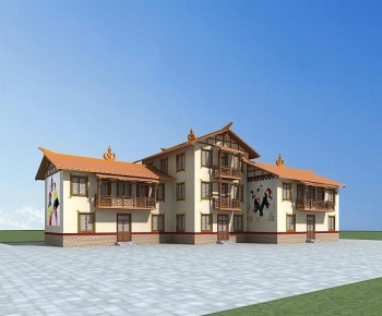 New Chinese Style Residential Building-ID:311008931