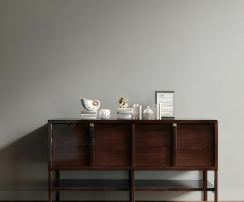 New Chinese Style Side Cabinet-ID:118866924