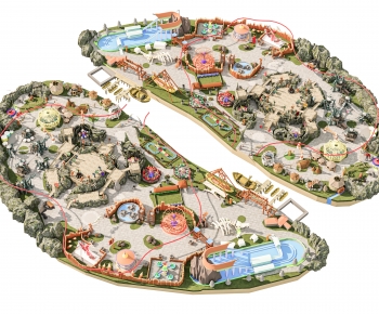 Modern Park Landscape-ID:615245103