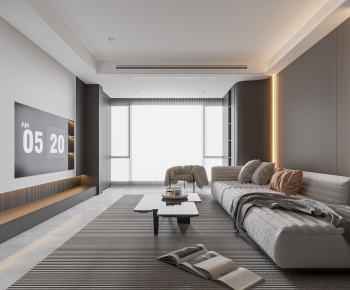 Modern A Living Room-ID:296509034